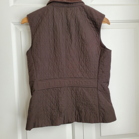 Talbots diamond quilted vest - Picture 8 of 8